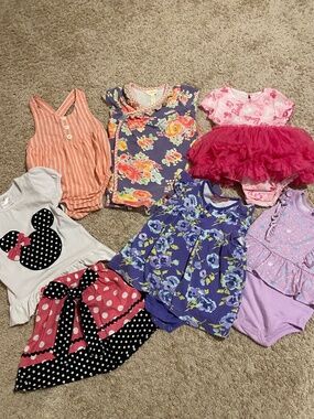 Huge lot of baby girl clothes 18months-24 months